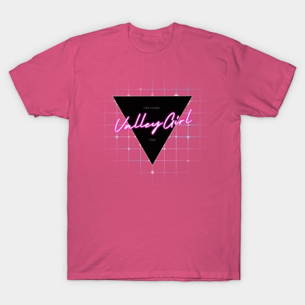 80s Valley Girl T-Shirt by ZeroRetroStyle